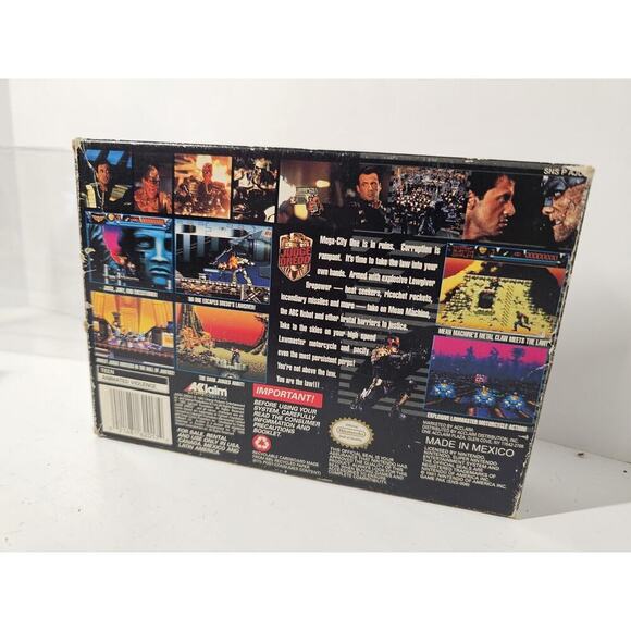 Judge Dredd (Nintendo SNES, 1995) With manual - Picture 7 of 7